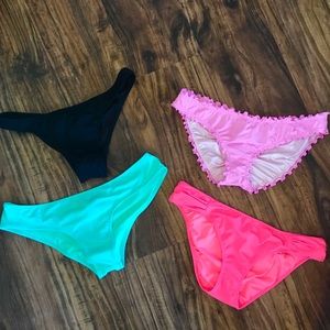 Set of 4 VS Bikini Bottoms